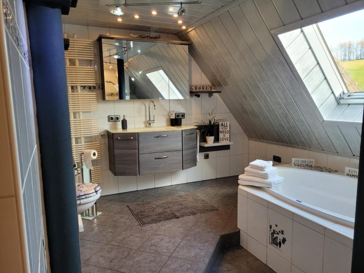 Ferienwohnung Fitness Entspannung Sauna Im Westerwald Derschen Εξωτερικό φωτογραφία