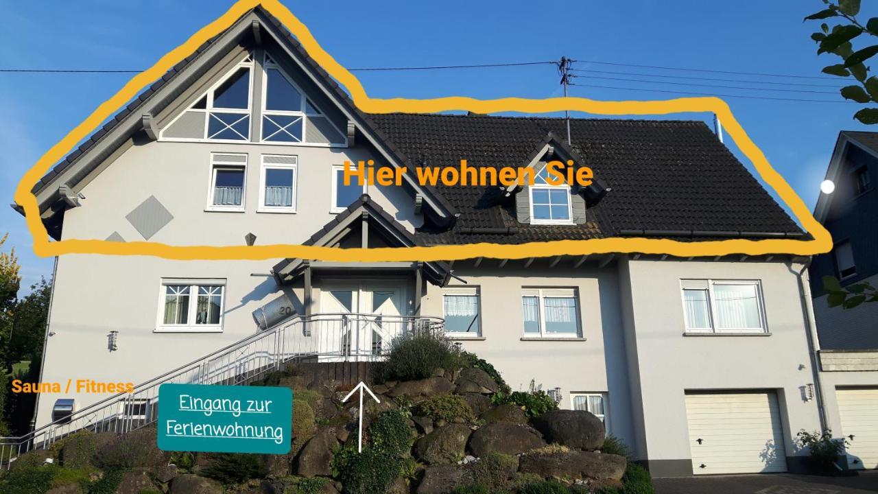 Ferienwohnung Fitness Entspannung Sauna Im Westerwald Derschen Εξωτερικό φωτογραφία