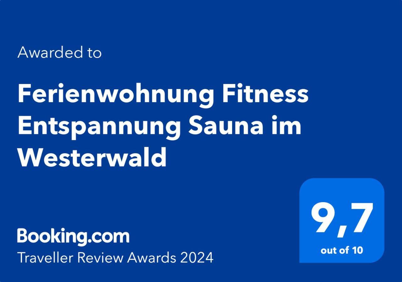 Ferienwohnung Fitness Entspannung Sauna Im Westerwald Derschen Δωμάτιο φωτογραφία